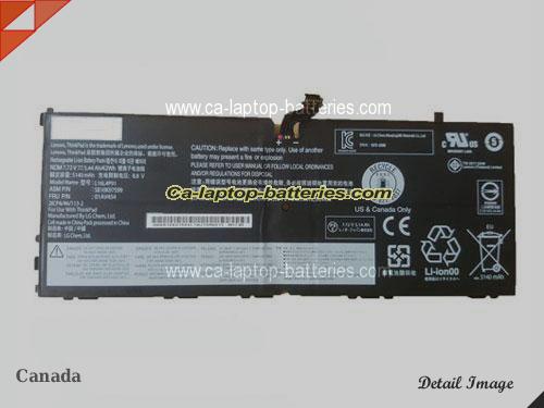 Genuine LENOVO ThinkPad X1 Tablet 3RD GEN 20KJ001QUS Battery For laptop 5440mAh, 42Wh , 7.72V, Black , Li-Polymer