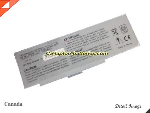 MITAC 442677000001 Battery 5200mAh 11.1V White Li-ion