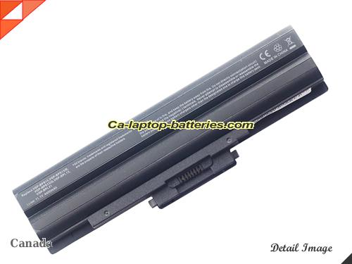 SONY VAIO VGN-SR70B Replacement Battery 5200mAh 10.8V Black Li-ion