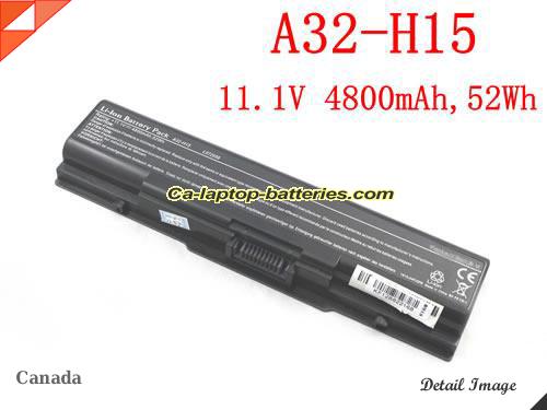 PACKARD BELL L072056 Battery 4800mAh, 52Wh  11.1V Black Li-ion