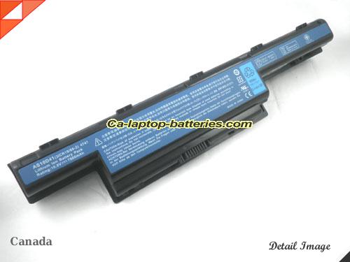 Genuine GATEWAY NV5337U Battery For laptop 4400mAh, 10.8V, Black , Li-ion