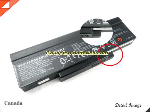 COMPAL HL90 Replacement Battery 6600mAh 11.1V Black Li-ion