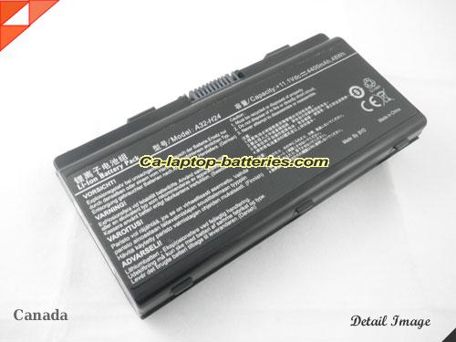 HASEE A400-T4300 D1 Replacement Battery 4400mAh, 48Wh  11.1V Black Li-ion