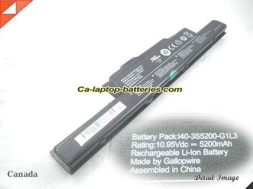 ADVENT Roma 1000 Replacement Battery 5200mAh 10.95V Black Li-ion