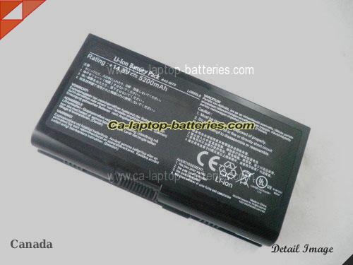 ASUS G71 Series Replacement Battery 5200mAh 14.8V Black Li-ion