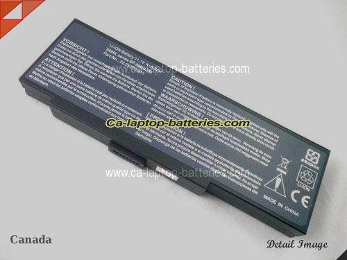 PACKARD BELL Easy Note E3248 Replacement Battery 6600mAh 11.1V Black Li-ion