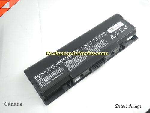 DELL PP22L Battery 6600mAh 11.1V Black Li-ion