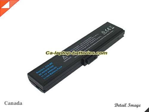 COMPAQ Presario B2803TX Replacement Battery 4400mAh 11.1V Black Li-ion