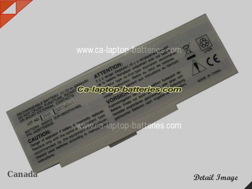 FUJITSU-SIEMENS Amilo K7610 Series Replacement Battery 6600mAh 11.1V White Li-ion