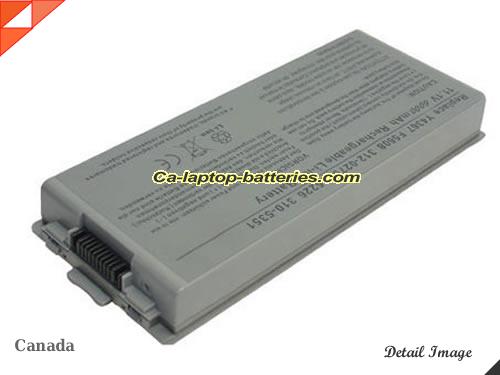 DELL D5505 Battery 5200mAh 11.1V Grey Li-ion