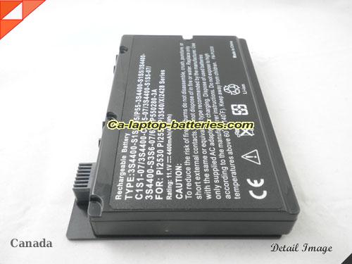 FUJITSU P55-4S4400-S1S5 Battery 4400mAh 10.8V Black Li-ion