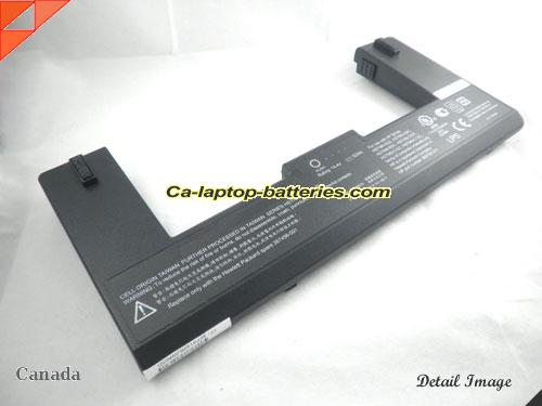 HP COMPAQ 8510w Mobile Workstation Replacement Battery 3600mAh 14.4V Black Li-ion