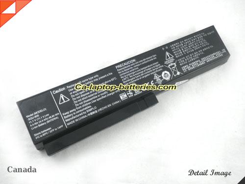 LG 3UR18650-2-T0144 Battery 4400mAh, 48.84Wh  11.1V Black Li-ion