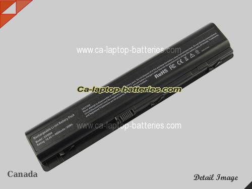 HP Pavilion dv9010CA Replacement Battery 6600mAh 14.4V Black Li-ion