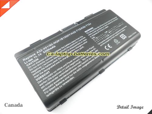 PACKARD BELL MX52 Series Replacement Battery 5200mAh 11.1V Black Li-ion