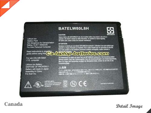 ACER WSD-A1670 Battery 4000mAh 14.8V Black Li-ion