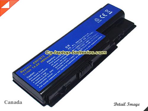 PACKARD BELL EasyNote LJ63 Replacement Battery 4400mAh 14.8V Black Li-ion