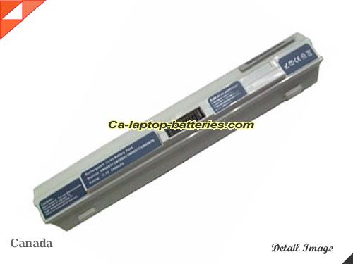 ACER Aspire One 531h-0Bk Replacement Battery 5200mAh 11.1V White Li-ion