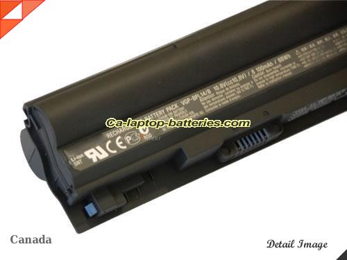 SONY VAIO VGN-TT250N/B Replacement Battery 8100mAh 10.8V Black Li-ion