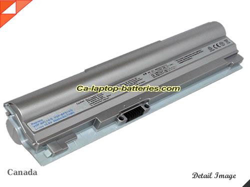 SONY VAIO VGN-TT250N/B Replacement Battery 8100mAh 10.8V Silver Li-ion