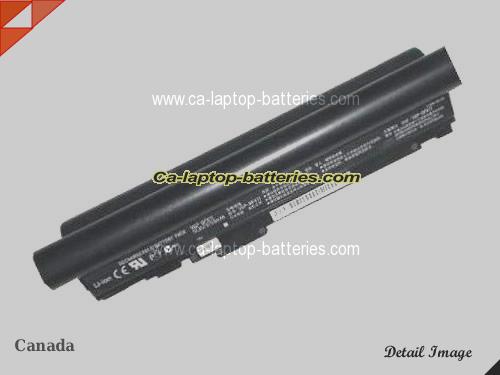 SONY VAIO VGN-TZ250N/B Replacement Battery 8700mAh 10.8V Black Li-ion