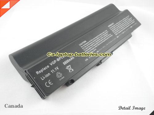 SONY VAIO VGN-AR130G Replacement Battery 8800mAh 11.1V Black Li-ion