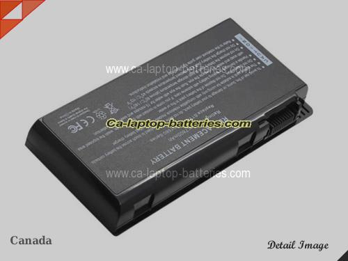 MSI GT680 Replacement Battery 7800mAh 11.1V Black Li-ion