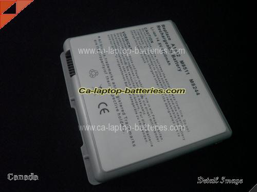 APPLE PowerBook G4 15 M8591S/A Replacement Battery 4400mAh 14.8V Gray Li-ion