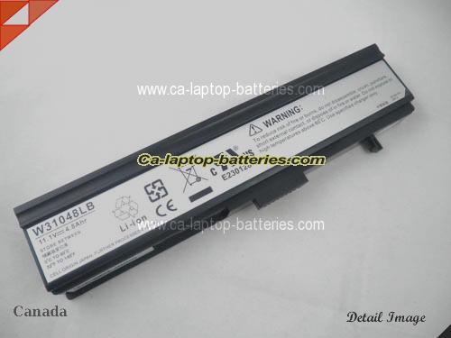 Genuine NOTINO D2300 Battery For laptop 4800mAh, 11.1V, Black , Li-ion