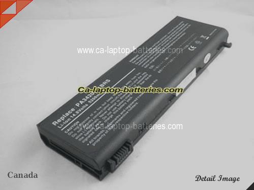 TOSHIBA Satellite L10 Series Replacement Battery 4400mAh 14.4V Black Li-ion