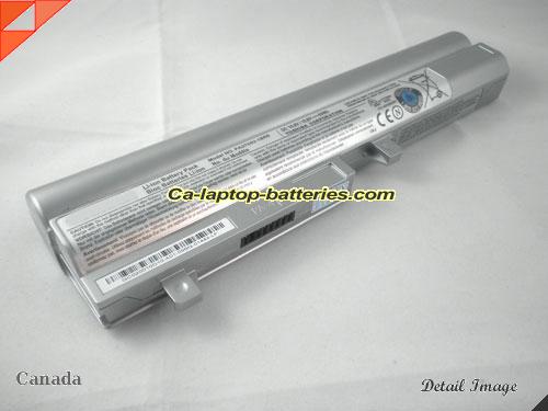 TOSHIBA Satellite NB205 Series Replacement Battery 5800mAh, 63Wh  10.8V Silver Li-ion