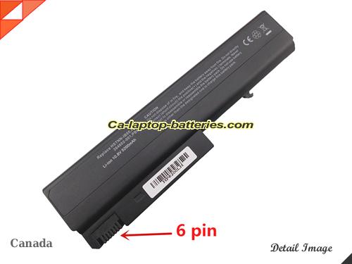 HP Business Notebook nx6310 Replacement Battery 4400mAh 10.8V Black Li-ion