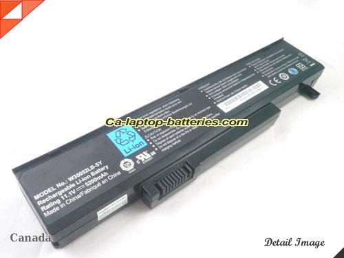GATEWAY 3UR18650F-2-ARM Battery 5200mAh 11.1V Black Li-ion