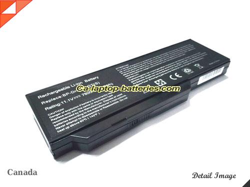 MITAC MiNote 8207 Replacement Battery 7800mAh 11.1V Black Li-ion