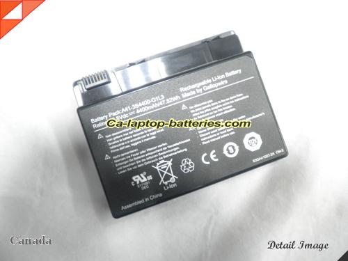 HASEE A41-3S4400-G1L3 Battery 4400mAh, 47.52Wh  10.8V Black Li-ion