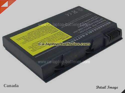 ACER Aspire 9104WLMITV Replacement Battery 4400mAh 14.8V Black Li-ion