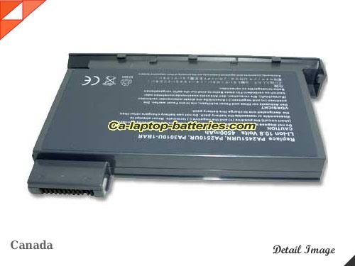 TOSHIBA LP-TS8000-LI Battery 4400mAh 10.8V Grey Li-ion