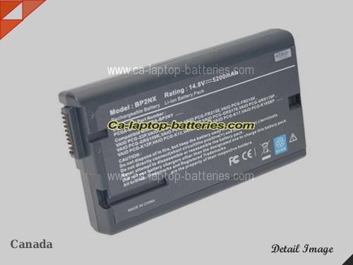 SONY PCG-FR820 Replacement Battery 4400mAh 14.8V Grey Li-ion