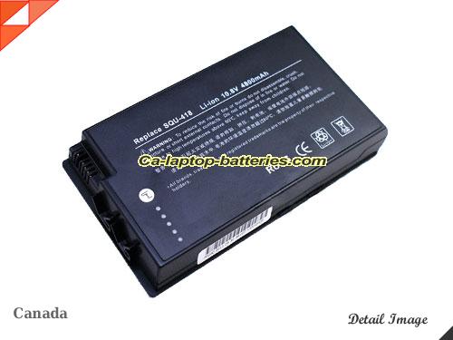 FUJITSU 916C3190F Battery 4800mAh 10.8V Black Li-ion