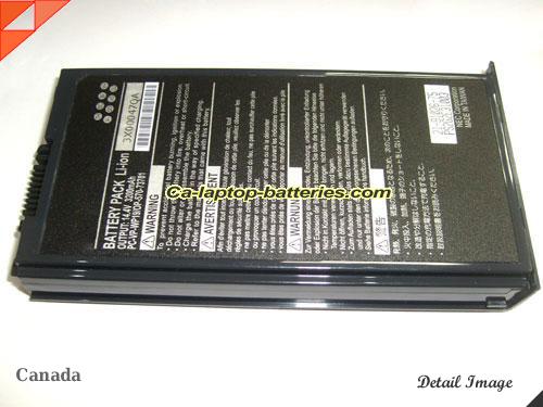 NEC 0231A440 Battery 3800mAh 14.4V Black Li-ion