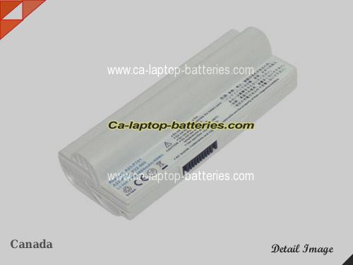 ASUS Eee PC 900H Replacement Battery 4400mAh 7.4V white Li-ion