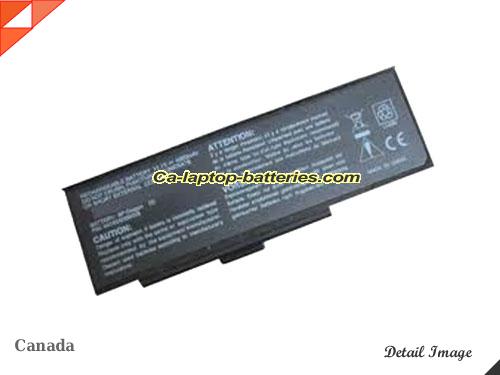 PACKARD BELL EasyNote W3 series Replacement Battery 6000mAh 11.1V Black Li-ion