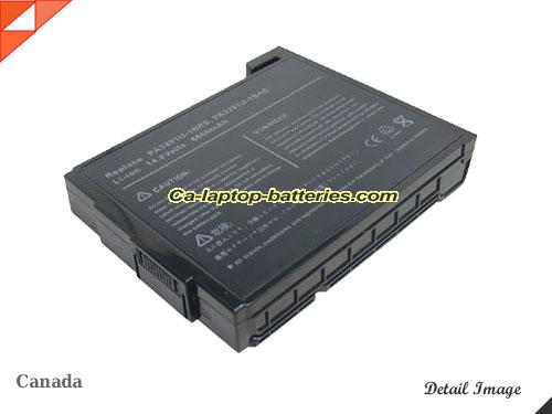 TOSHIBA Satellite P20-932 Replacement Battery 6600mAh 14.8V Black Li-ion