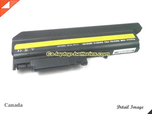 LENOVO T42P Replacement Battery 6600mAh 10.8V Black Li-ion