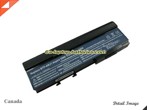 ACER MS2181 Battery 6600mAh 11.1V Black Li-ion
