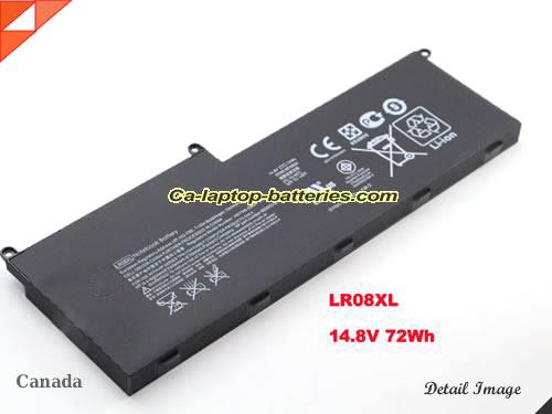 Genuine HP TPN-I104 Battery For laptop 72Wh, 14.8V, Black , Li-ion