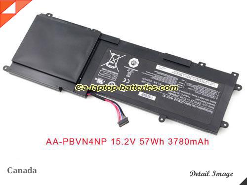 SAMSUNG PBVN4NP Battery 3780mAh, 57Wh  15.2V Black Li-Polymer