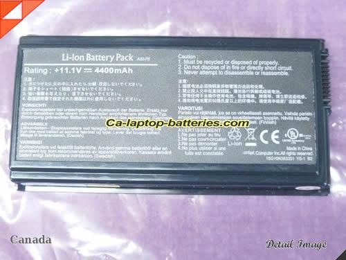 ASUS 70-NLF1B2000 Battery 4400mAh 11.1V Black Li-ion