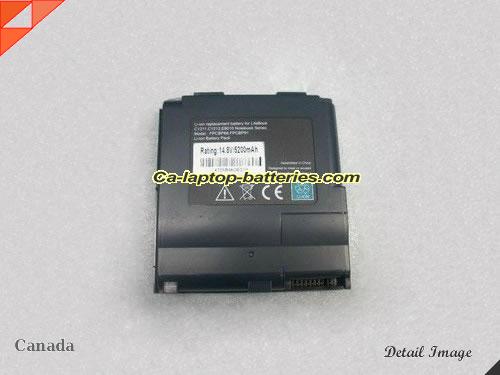 FUJITSU FMV-820NU/L Replacement Battery 4400mAh 14.8V Black Li-ion