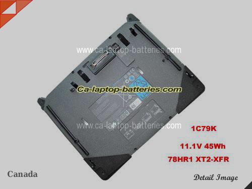 Genuine DELL Latitude XT2 Battery For laptop 4000mAh, 45Wh , 11.1V, Black , Li-Polymer